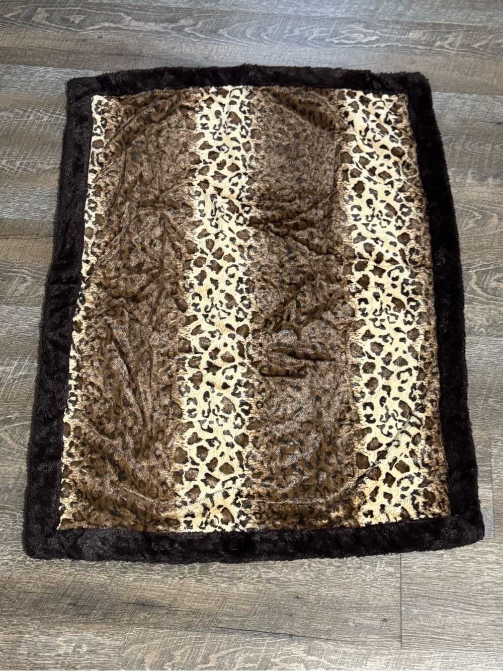 Discontinued Koala Baby Faux Fur Leopard Spot Blanket From 2010